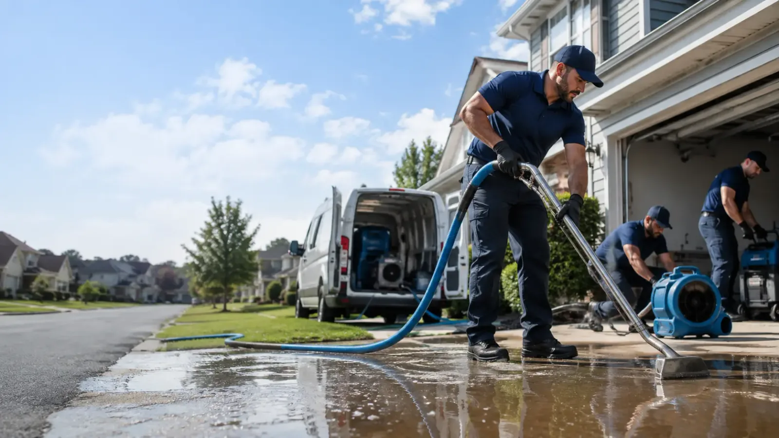 Flood Damage Restoration in New Palestine, IN